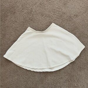 La Hearts Cream Skater Skirt